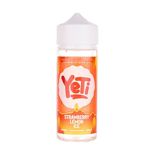 Strawberry Lemon Ice 100ml Shortfill E-Liquid by Yeti Summit