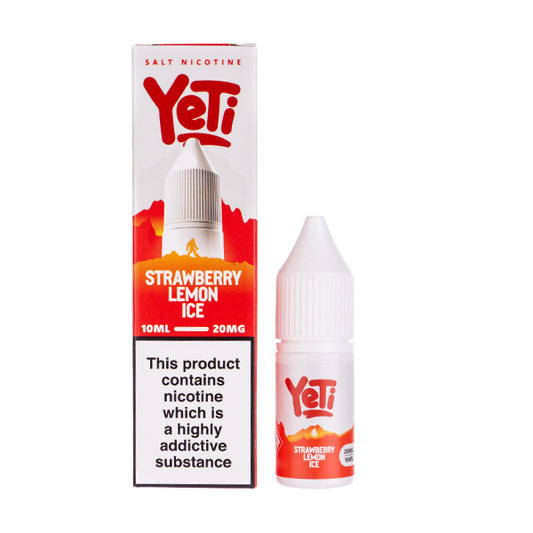 Strawberry Lemon Ice Nic Salt E-Liquid by Yeti Summit Series