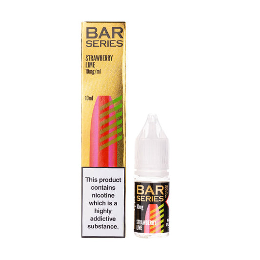 Strawberry Lime Nic Salt E-Liquid by Bar Series Gold Edition