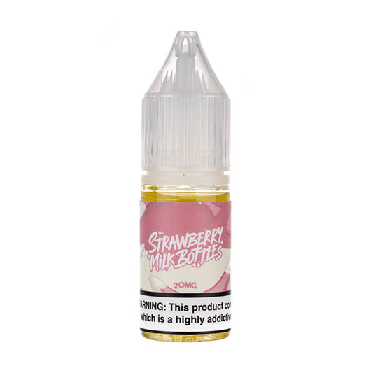 Strawberry Milk Bottles Nic Salt E-Liquid by Milk Bottles