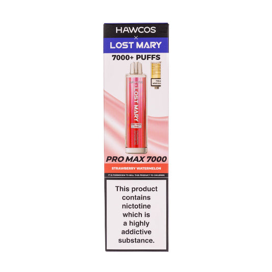 Lost Mary x Hawcos Pro Max 7000 Disposable Vape - Strawberry Watermelon