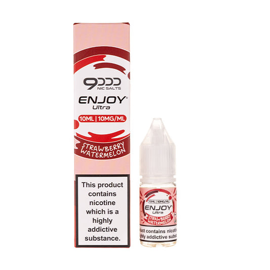 Strawberry Watermelon Nic Salt E-Liquid by Enjoy Ultra 9000