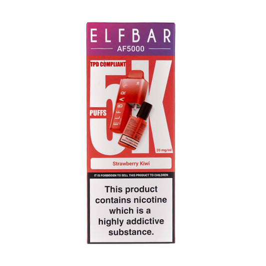 Elf Bar AF5000 Disposable Vape Strawberry Kiwi