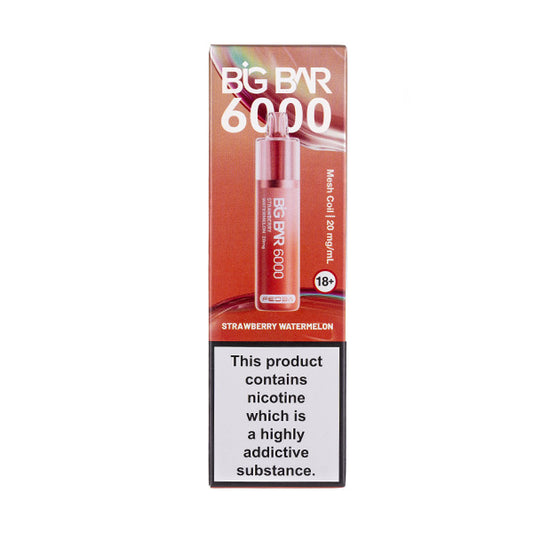 Feoba Big Bar 6000 Disposable Vape - Strawberry watermelon