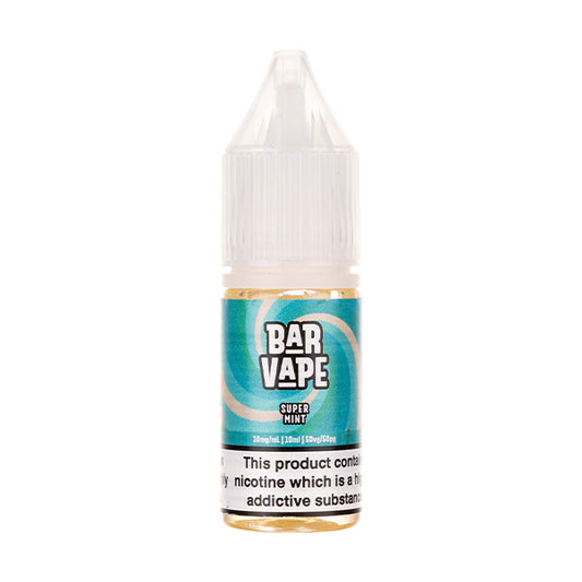 Super Mint Nic Salt E-Liquid by Bar Vape