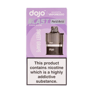 Sweet Grape Dojo Blast 6000 Prefilled Pod + Refill by Vaporesso