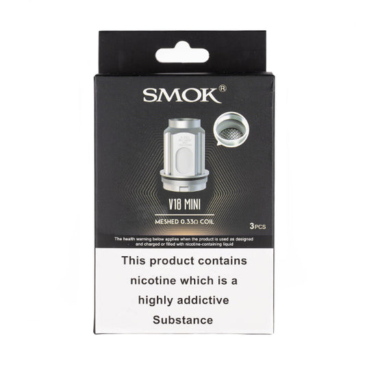 TFV18 Mini Replacement Coils by Smok 0.33ohm
