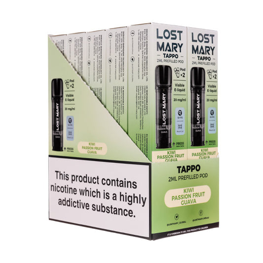 Tappo Prefilled Pods by Lost Mary [Pack of 10]