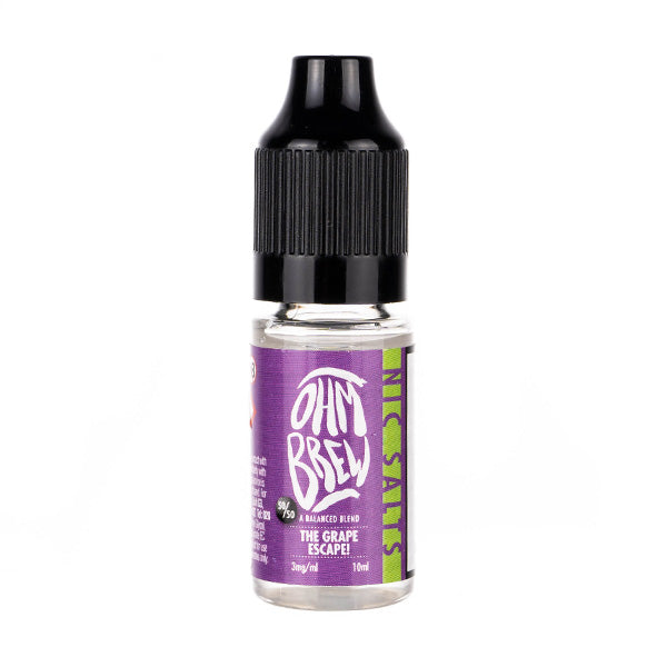 The Grape Escape Nic Salt by Ohm Brew | Vape Superstore