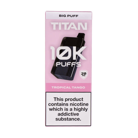 Titan 10k Rechargeable Disposable Vape - Tropical Tango Flavour