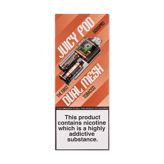 Juicy Pod 6000 Pro Disposable - tobacco