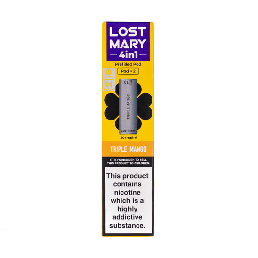 Triple Mango 4-in-1 Prefilled Pods by Lost Mary