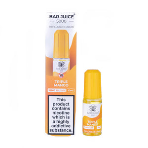 Triple Mango Nic Salt E-Liquid Bar Juice 5000