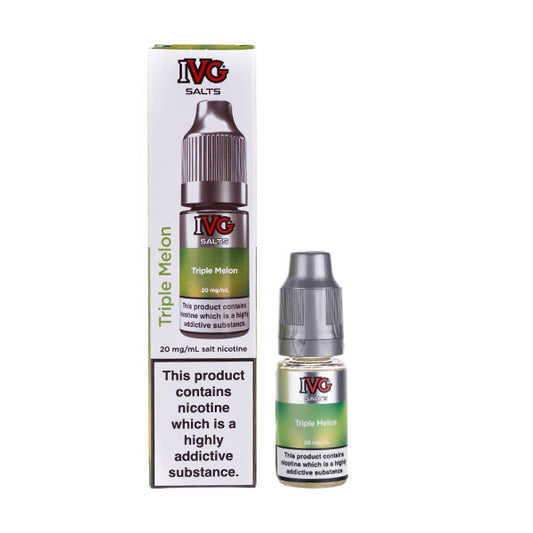 Triple Melon Nic Salt E-Liquid by IVG