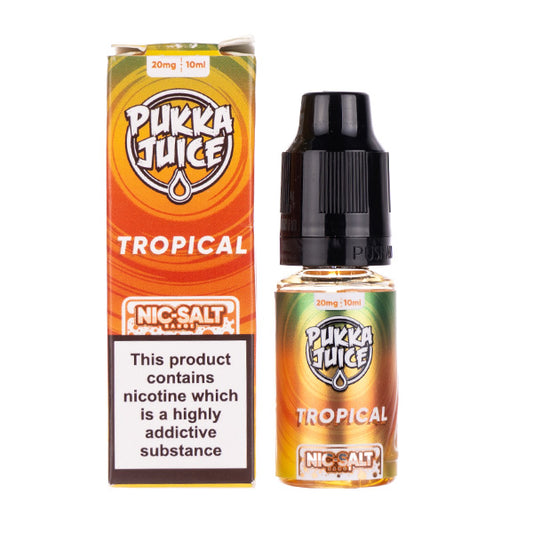 Tropical Nic Salt E-Liquid by Pukka Juice 5000+