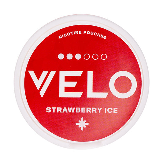 Strawberry Ice Nicotine Pouches by VELO