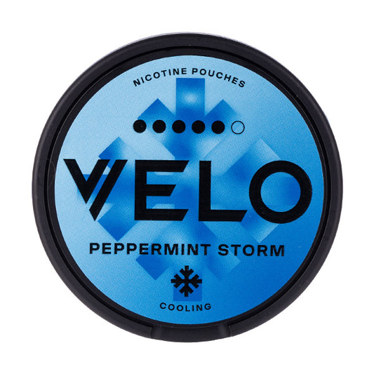 Peppermint Storm (Cooling Storm) Nicotine Pouches by VELO