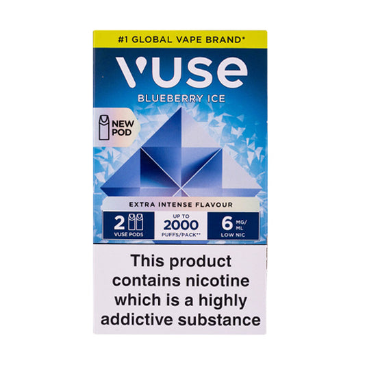 VPro NS Blueberry Ice Vuse Pro Pod Nic Salt Refills