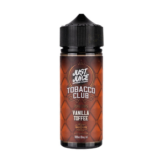 Vanilla Toffee Tobacco 100ml Shortfill E-Liquid by Just Juice