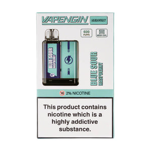 Vapengin Mercury Disposable Vape - Blue Sour Raspberry