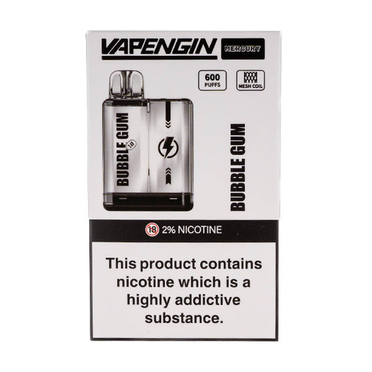 Vapengin Mercury Disposable Vape - Bubble Gum