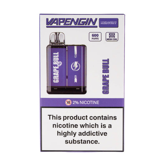 Vapengin Mercury Disposable Vape - Grape Bull