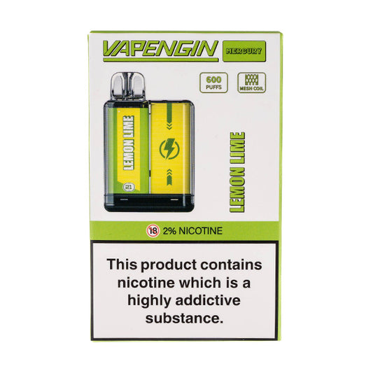 Vapengin Mercury Disposable Vape - Lemon Lime