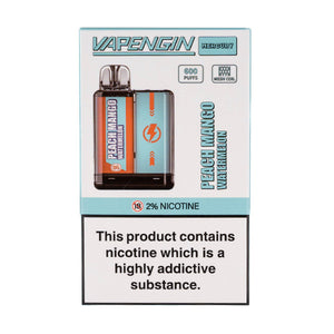 Vapengin Mercury Disposable Vape - Peach Mango Watermelon