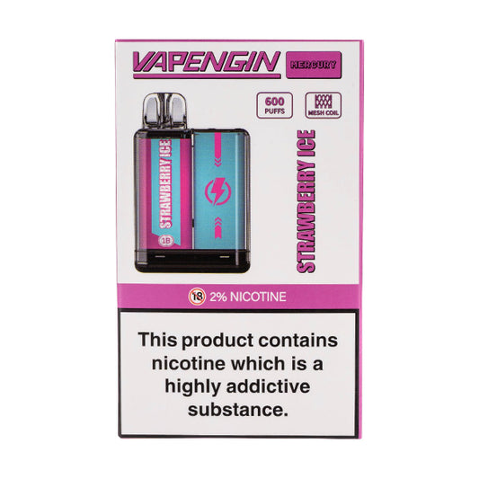 Vapengin Mercury Disposable Vape - Strawberry Ice