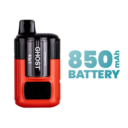 Vapes Bars Ghost 4-in-1 Pod Kit - 850mAh battery