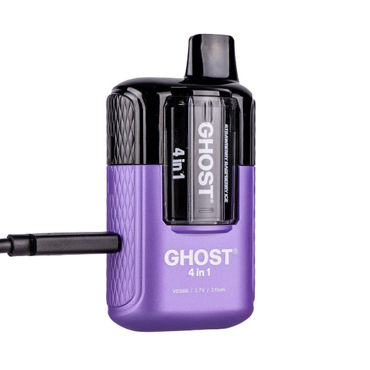 Vapes Bars Ghost 4-in-1 Pod Kit - charging