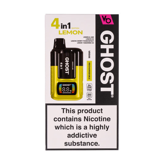 Vapes Bars Ghost 4-in-1 Pod Kit - Lemon