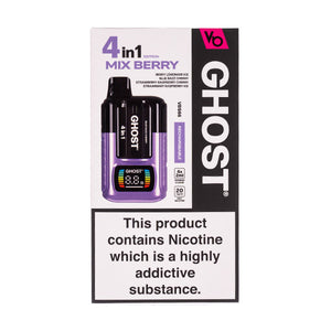 Vapes Bars Ghost 4-in-1 Pod Kit - Mix Berry