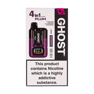 Vapes Bars Ghost 4-in-1 Pod Kit - Plum