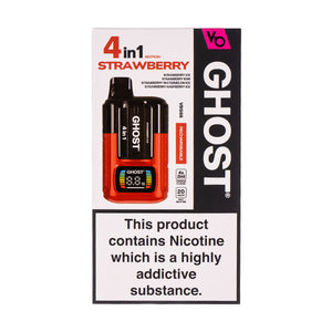 Vapes Bars Ghost 4-in-1 Pod Kit - Strawberry