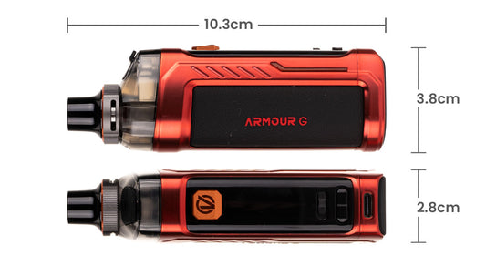 Vaporesso Armour G Pod Kit - Dimensions