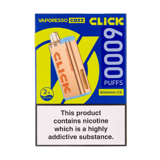 Vaporesso COSS Click Disposable Vape - Banana Ice