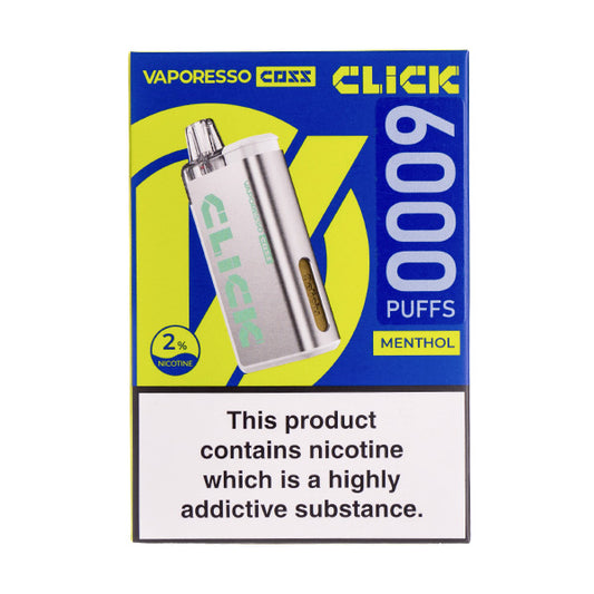 Vaporesso COSS Click Disposable Vape - Menthol