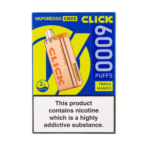 Vaporesso COSS Click Disposable Vape - Triple Mango