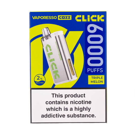 Vaporesso COSS Click Disposable Vape - Triple Melon