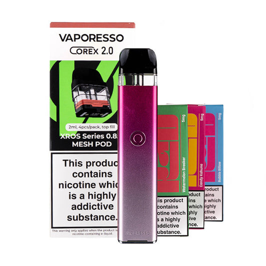 Vaporesso XROS 3 Bundle Kit - rose pink