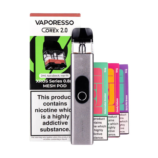 Vaporesso XROS 4 Bundle - Silver