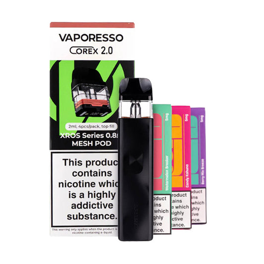 Vaporesso XROS 4 Mini Bundle - Black