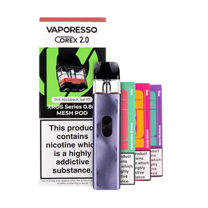 Vaporesso XROS 4 Mini Bundle - Ice Purple