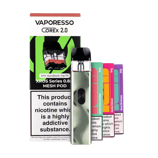 Vaporesso XROS 4 Mini Bundle - Ice Green