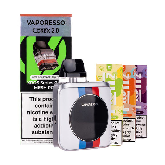 Vaporesso XROS 4 Nano Pod Kit Bundle - Race Track