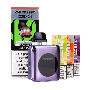 Vaporesso XROS 4 Nano Pod Kit Bundle - Twilight Purple