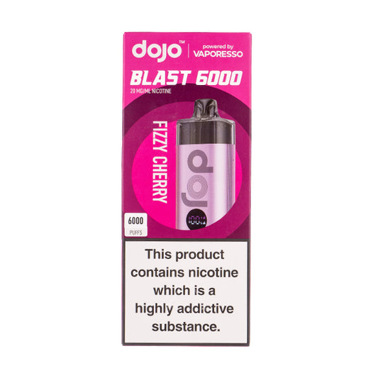 Vaporesso Dojo Blast 6000 Pod Kit
- Fizzy Cherry