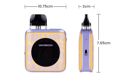 Vaporesso XROS 4 Nano Pod Kit - Dimensions