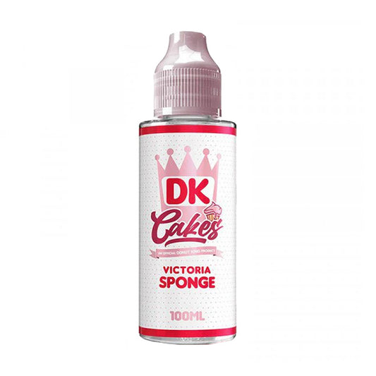 Victoria Sponge Shortfill E-Liquid by Donut King Cake